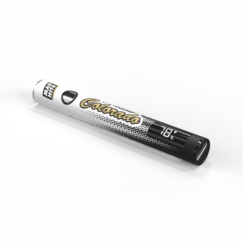 Mad Hits™ Slapz 2.0 – Colorado College Vape Battery (Single Unit) image 0