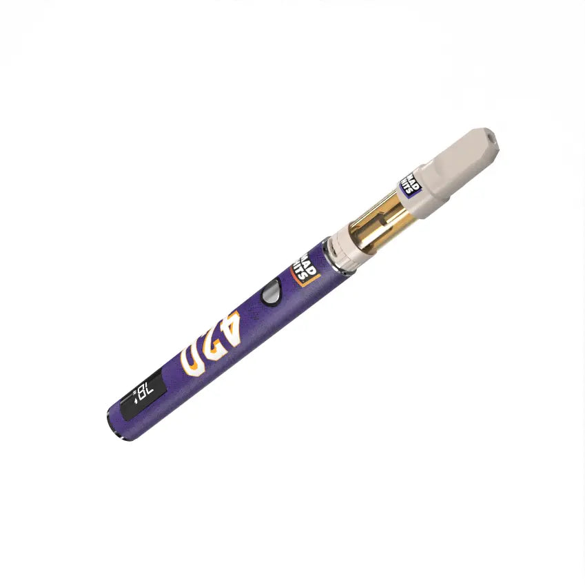 Mad Hits™ Slapz 2.0 – LA Basketball Purple and Gold Vape Battery (Single Unit) image 3
