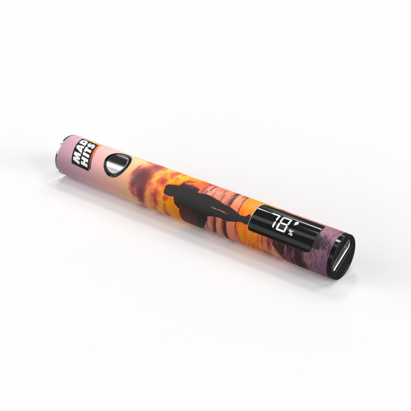 Mad Hits™ Slapz 2.0 – Sunset Surfer Beach Vape Battery (Single Unit) image 0